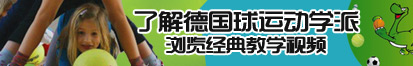 操老逼在线了解德国球运动学派，浏览经典教学视频。